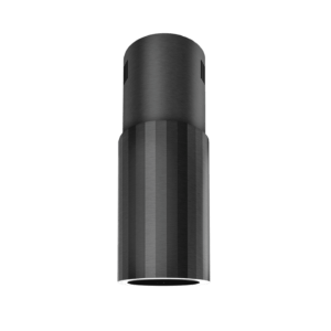 Okap wyspowy w kolorze gun-metal.