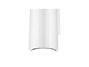 Biały okap przyścienny Ciarko Design kuchnia.