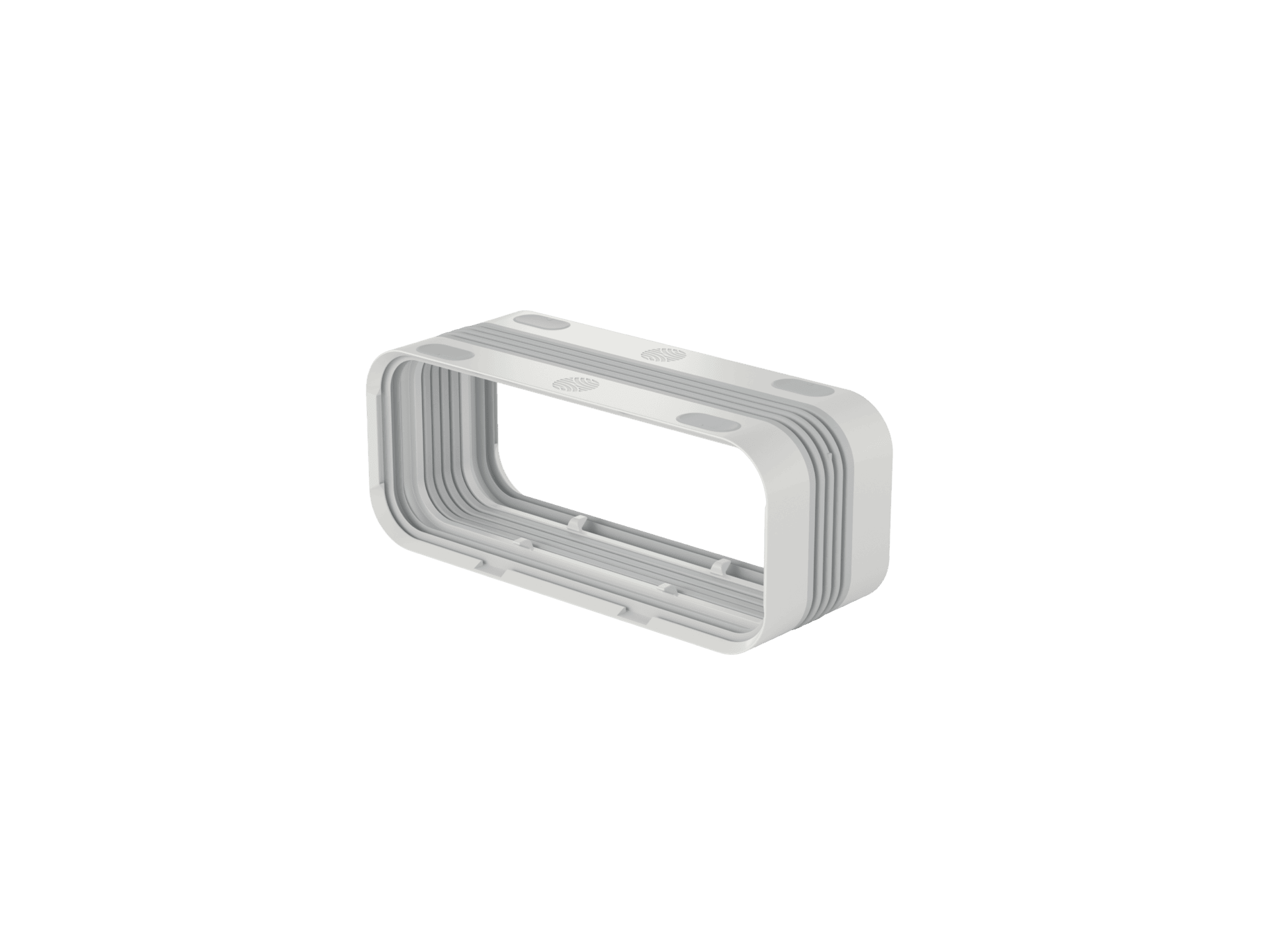 Łącznik elastyczny kanałów płaskich 222x89 mm