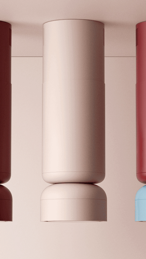 From glossy to textured matte!