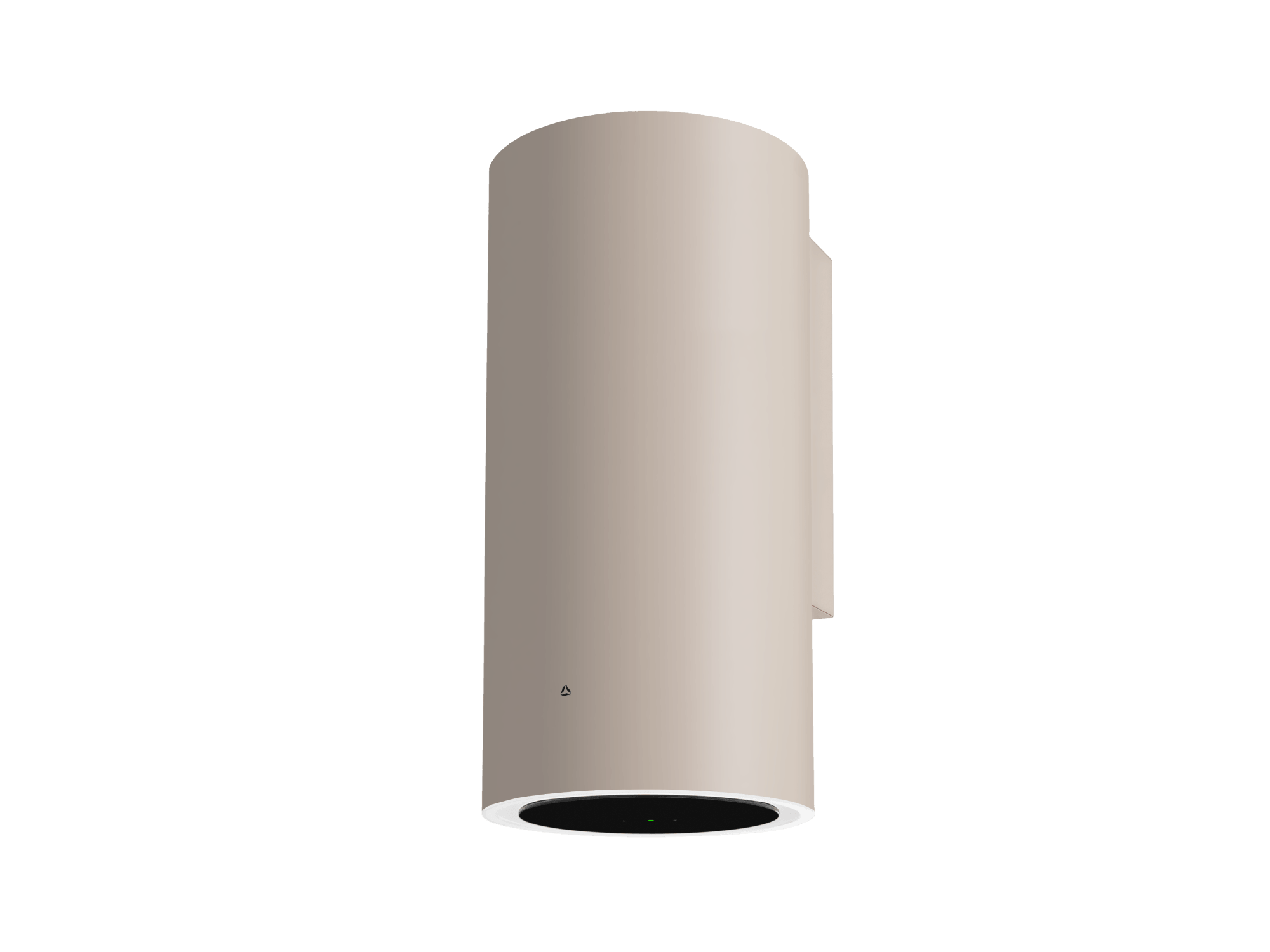 Okap kuchenny Tubus przyścienny beżowy Ciarko Design